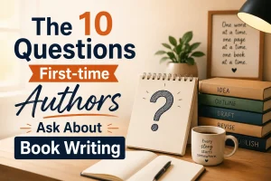 The 10 Questions First-time Authors Ask About Book Writing